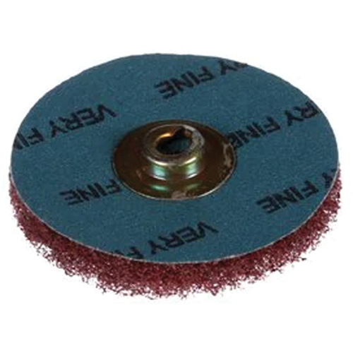 Disque HS de polissage et de brossage &agrave; changement rapide Standard Abrasives, 2" dia., Grain Tr&egrave;s fin, Oxyde d'aluminium Sidevic Inc.