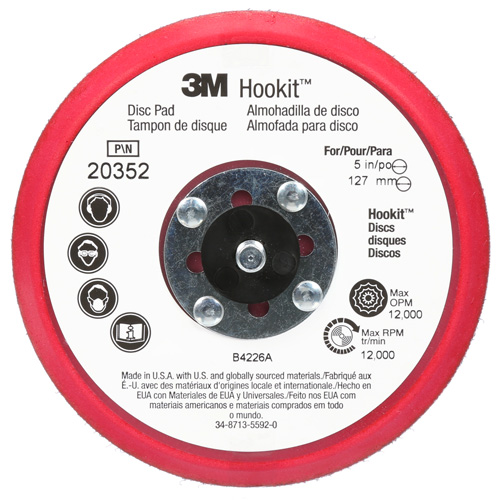 Hookit Low Profile Disc Pad Sidevic Inc.