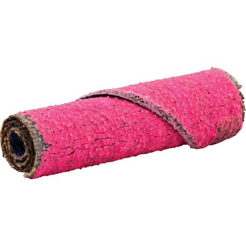 R982 Cartridge Roll, 80 Grit, 3/8" Dia., Ceramic Alumina, 1-1/2" L, 1/8" Arbor Sidevic Inc.