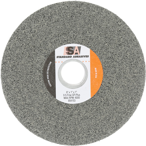 Standard Abrasives General Purpose Plus Wheel, 6" x 1", 1" Arbor, Silicon Carbide Sidevic Inc.
