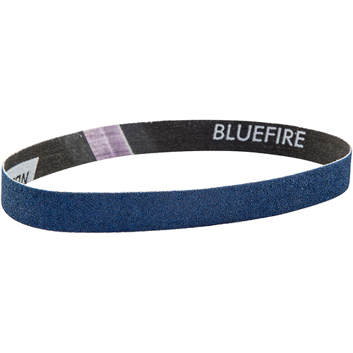 Courroie pour ponceuse BlueFire, 3/4" la x 20-1/2" lo, Alumine de zirconium, Grain 80 Sidevic Inc.