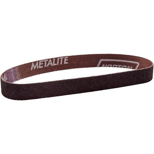 Metalite&reg; Cloth File Sanding Belt, 3/4" W x 20-1/2" L, Aluminum Oxide, 40 Grit Sidevic Inc.