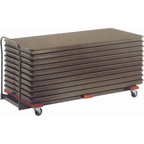 Chariots de table empilables plats, 74" la x 31,25" p x 36,25" h Sidevic Inc.