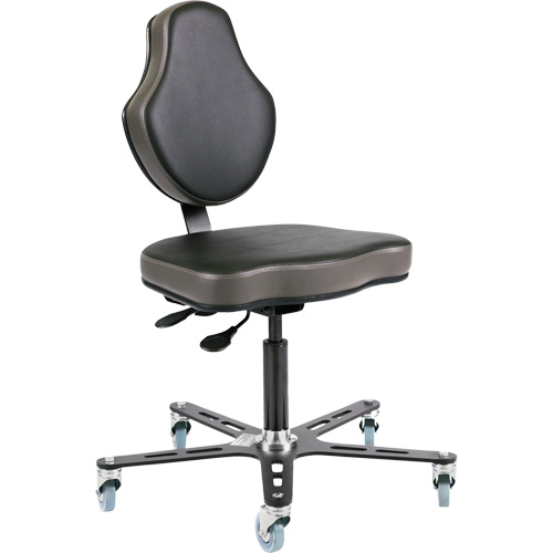 Chaise ergonomique &agrave; inclinaison r&eacute;glable Vega, Mobile, Ajustable Hauteur Sidevic Inc.