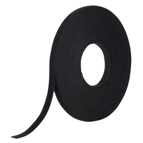 Ruban d'attaches One-Wrap, Boucle et crochet, 25 vg x 1/2", Auto-aggripant, Noir Sidevic Inc.