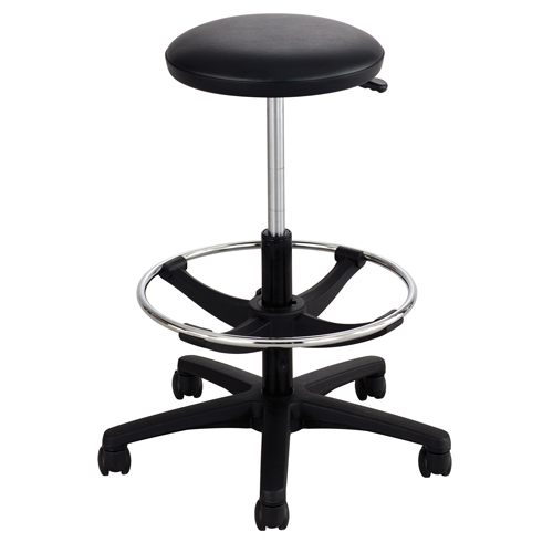 Extended-Height Stool, Drafting, Adjustable Height, 250 lbs. Capacity Sidevic Inc.