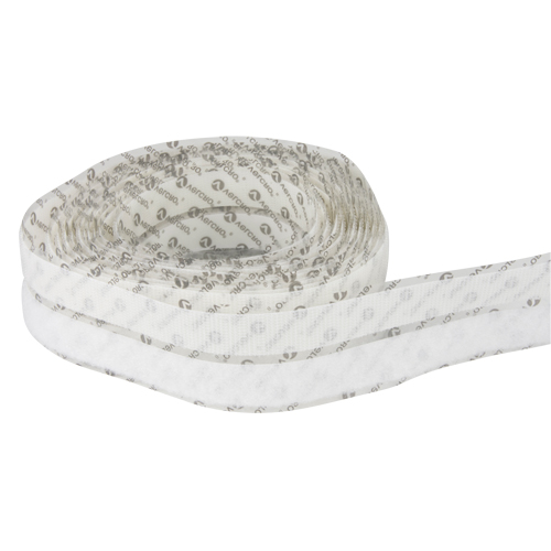 Fastener, Hook & Loop, 15' x 3/4", Adhesive, White Sidevic Inc.