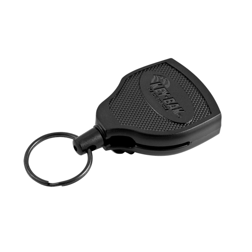 Porte-cl&eacute;s autor&eacute;tractable robuste Super48, Polycarbonate, C&acirc;ble 48", Fixation Agrafe de ceinture Sidevic Inc.