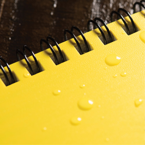 Side-Spiral Notebook, Soft Cover, Yellow, 64 Pages, 4-5/8" W x 7" L Sidevic Inc.
