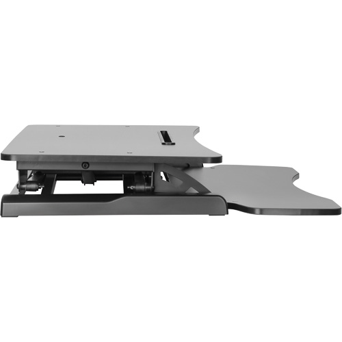 Goya Sit-Stand Workstation, Desktop Unit, 22" H x 31-1/2" W x 24" D, Black Sidevic Inc.