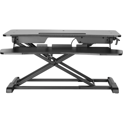 Goya Sit-Stand Workstation, Desktop Unit, 22" H x 31-1/2" W x 24" D, Black Sidevic Inc.
