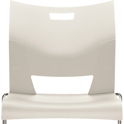Chaise de formation sans bras Duet, Plastique, Hauteur 33-1/4", Capacit&eacute; 350 lb, Blanc Sidevic Inc.