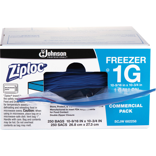 Sacs de cong&eacute;lation Ziploc Sidevic Inc.