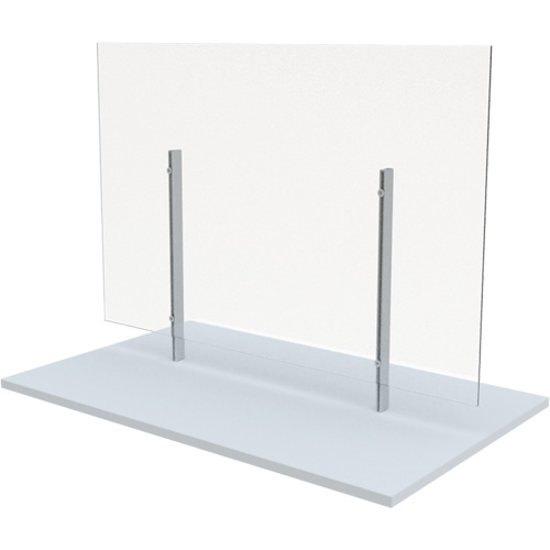 Vitre hygi&eacute;nique sur pied, 48" la x 36" h Sidevic Inc.
