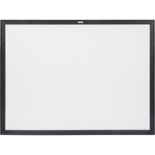 Tableau blanc &agrave; cadre MDF noir, Effacement &agrave; sec/Magn&eacute;tique, 48" la x 36" h Sidevic Inc.