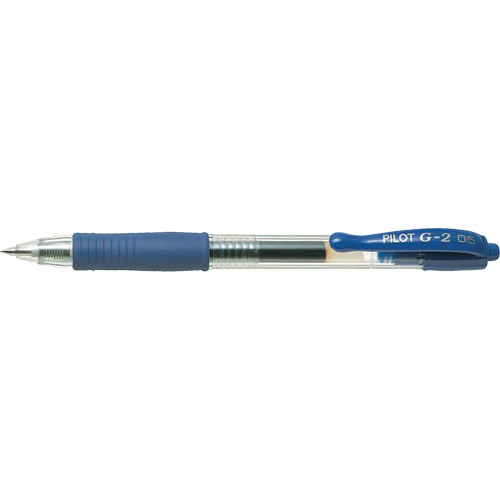 G2 Gel Pen, Blue, 0.5 mm, Retractable Sidevic Inc.