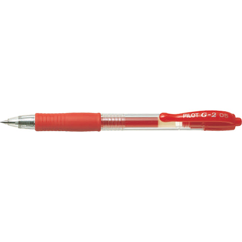 G2 Gel Pen, Red, 0.7 mm, Retractable Sidevic Inc.