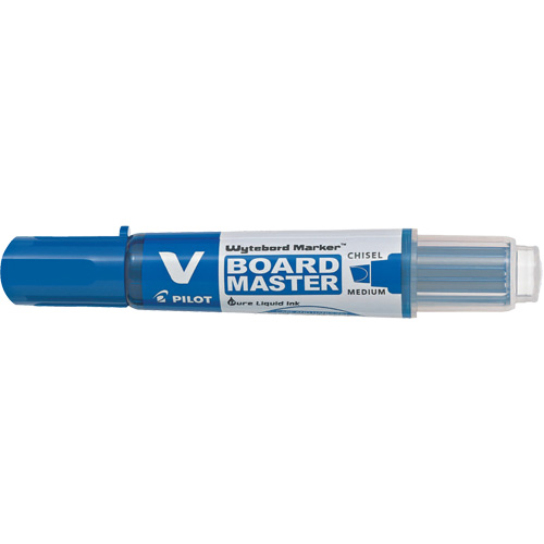 Vboard Master White Board Marker, Blue, Chisel Tip Sidevic Inc.