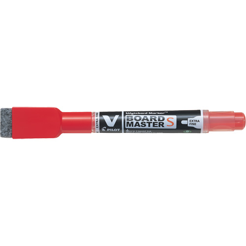 Marqueur effaçable &agrave; sec Vboard Master S avec efface, Bleu, Pointe Fin Sidevic Inc.
