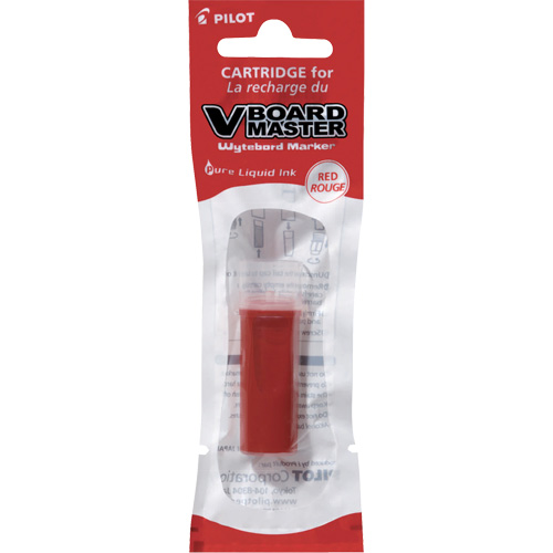 Vboard Master White Board Marker Refill, Red Sidevic Inc.