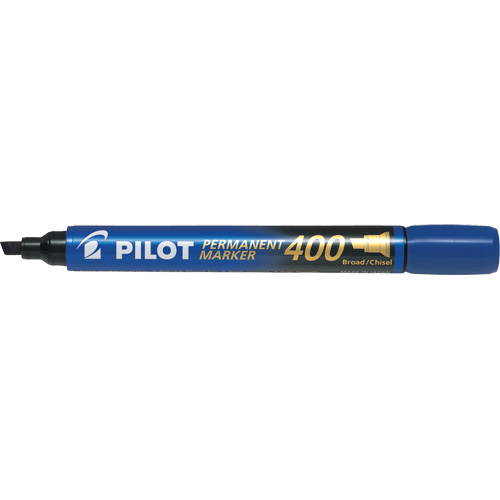 400 Permanent Marker, Blue, Chisel Tip Sidevic Inc.