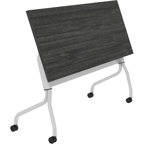 Table de formation &agrave; dessus rabattable Newland, 24" lo x 60" la x 29-1/2" h, Brun fonc&eacute; Sidevic Inc.