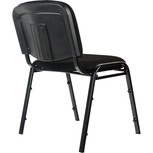 Chaises empilables, Tissu, Hauteur 32", Capacit&eacute; 250 lb, Noir Sidevic Inc.