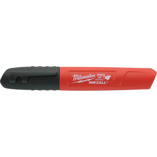 Marqueur permanent Inkzall, Noir, Pointe Ciseau Sidevic Inc.