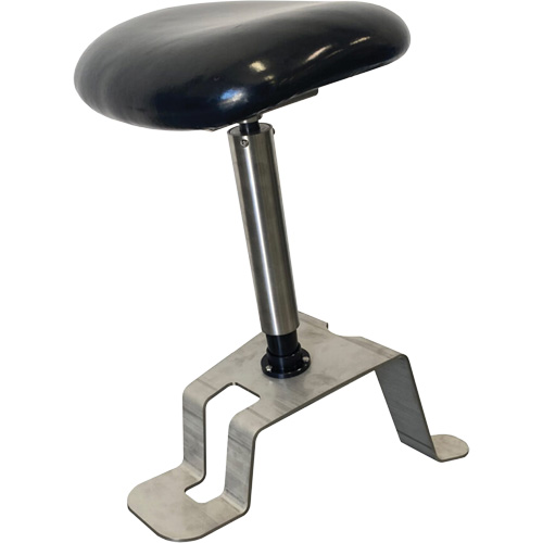 TA200 Sit-Stand Stool, Vinyl, Black, 280 lbs. Capacity Sidevic Inc.