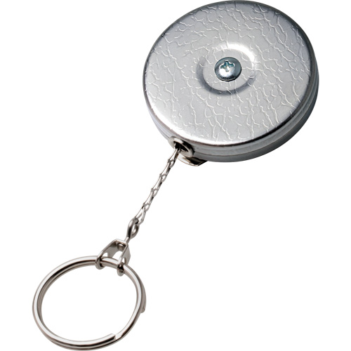 Original Series Retractable Keychain, Chrome, 24" Cable, Belt Clip Attachment Sidevic Inc.