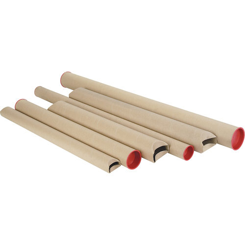 Tubes postaux Snap-Seal, Ronde, 3" la x 18" lo Sidevic Inc.