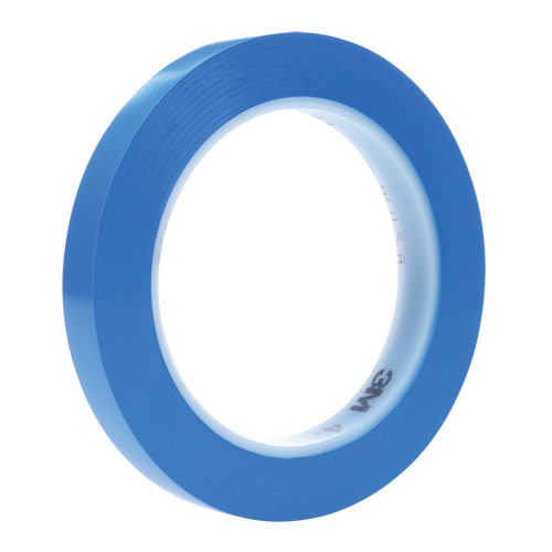 471 Vinyl Tape, 25.4 mm (1") W x 32.9 m (108') L, 5.3 mils, Blue Sidevic Inc.