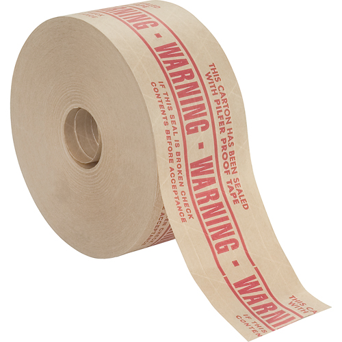 Rubans gommes pr&eacute;-imprim&eacute;s, 72 mm (2-4/5") x 137 m (449,475'), Kraft Sidevic Inc.