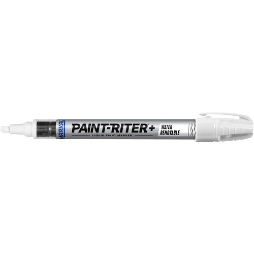Paint-Riter&reg;+ Water Removable Paint Marker, Liquid, White Sidevic Inc.