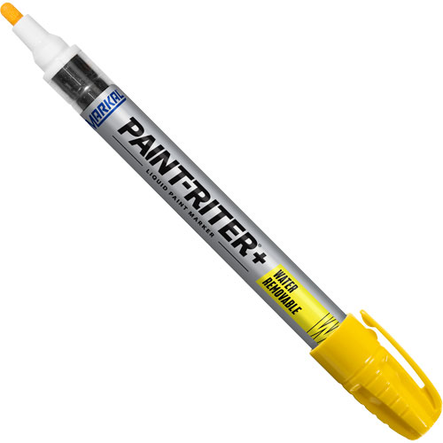 Paint-Riter&reg;+ Water Removable Paint Marker, Liquid, Yellow Sidevic Inc.