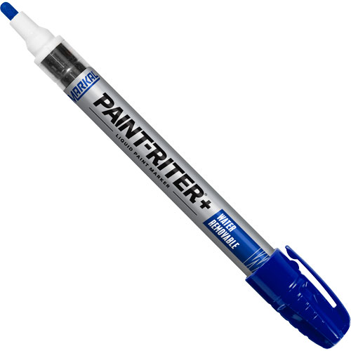 Paint-Riter&reg;+ Water Removable Paint Marker, Liquid, Blue Sidevic Inc.