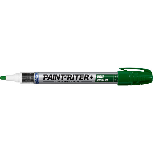 Paint-Riter&reg;+ Water Removable Paint Marker, Liquid, Green Sidevic Inc.