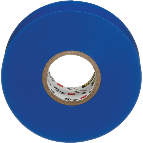 Scotch&reg; 35 Colour Coded Tape, 19 mm (3/4") x 20.1 m (66'), Blue, 7 mils Sidevic Inc.
