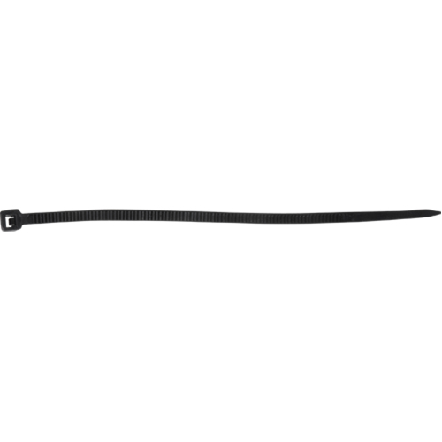 Attaches de c&acirc;bles, Longueur 4", R&eacute;sistance &agrave; la traction 18 lb, Noir Sidevic Inc.