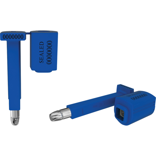 High Security Locktainer Security Seals, 3-1/4", Metal, Bolt Seal Sidevic Inc.