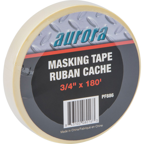 General Purpose Masking Tape, 18 mm (3/4") x 55 m (180'), Beige Sidevic Inc.