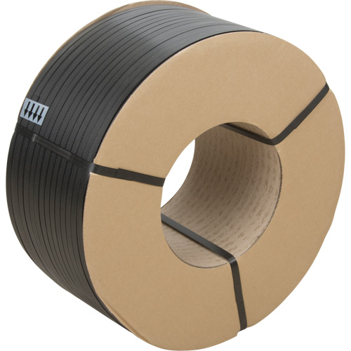 Strapping, Polypropylene, 1/2" W x 7200' L, Black, Manual Grade Sidevic Inc.