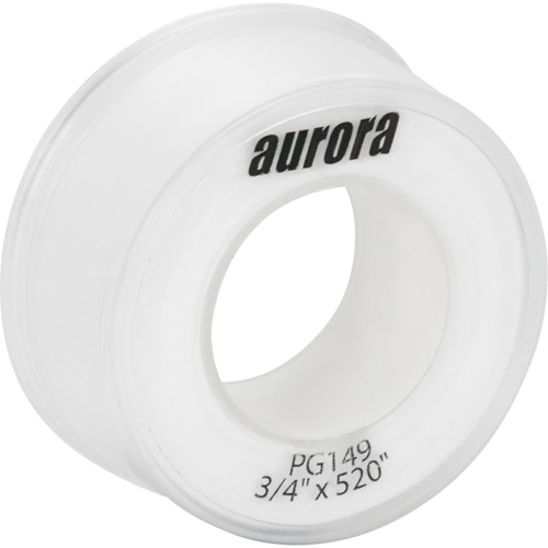 Ruban d'&eacute;tanch&eacute;it&eacute; en t&eacute;flon, 520" lo x 3/4" la, Blanc Sidevic Inc.