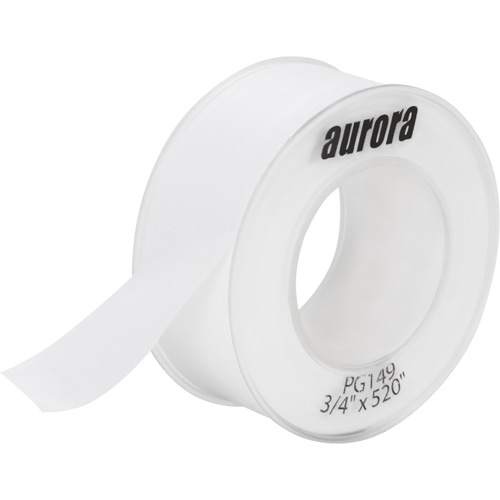 Ruban d'&eacute;tanch&eacute;it&eacute; en t&eacute;flon, 520" lo x 3/4" la, Blanc Sidevic Inc.