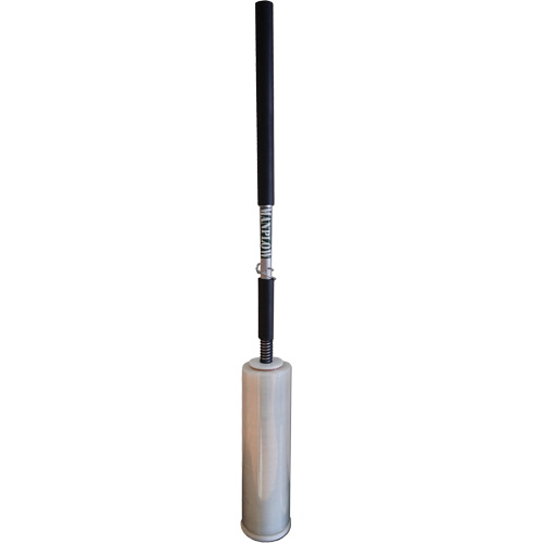 Long Handle Stretch Wrap Dispenser, Fits Rolls 12"-18" Sidevic Inc.