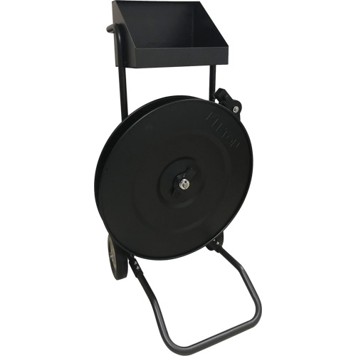 Strapping Dispenser, Polyester/Steel/Polypropylene Straps, 16"/8" Core Dia., 3"/8"/6" Roll Width Sidevic Inc.