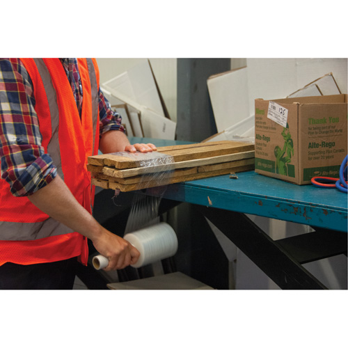 Film pour cerclage, Coul&eacute;, Calibre 80, 3" x 1500' Sidevic Inc.