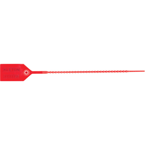 Scell&eacute; de s&eacute;curit&eacute; standard, 9", Plastique, Scell&eacute; en plastique Sidevic Inc.
