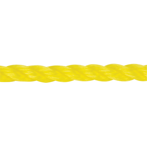 3/8" Braided Yellow Rope, Polypropylene, 630' Sidevic Inc.