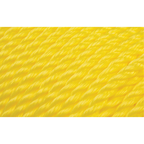 3/8" Braided Yellow Rope, Polypropylene, 630' Sidevic Inc.